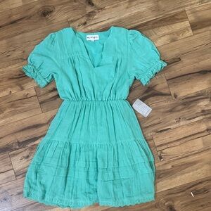 NWT Maisie Short Sleeve Dress 100%Cotton size XS